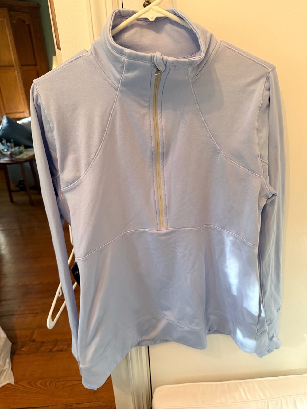 CALIA by Carrie Underwood Light Blue Quarter-Zip Pullover